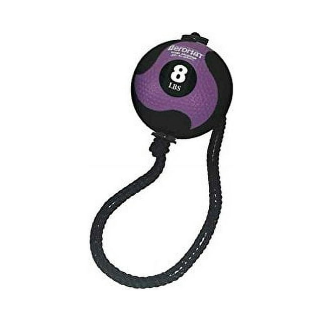 AGM Group AeroMat Elite Power Rope Balle de Médecine Violette 8 lb