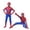 Red_a, variant on Superhero Full Body Costume, Halloween Spider Hero Cosplay Costume, Red and Blue Costume, Fashionable Film and Television Cosplay Jumpsuit