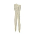 thumbnail image 4 of Leggings y medias para mujer a escala 1:6, ropa para muñeca, disfraz, elegante uniforme de soldado, disfraz de cosplay para figura de acción de 12 pulgadas Beige Blanco, 4 of 8