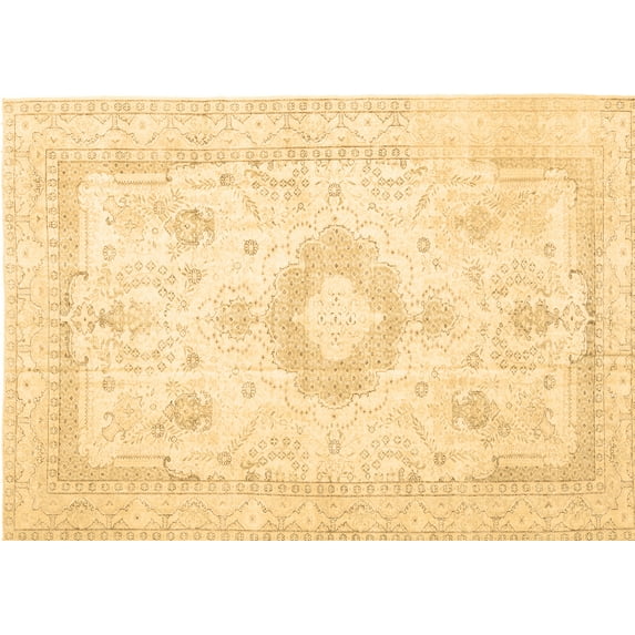 Ahgly Company Indoor Rectangle Persian Brown Traditional Area Rugs, 2' x 3'