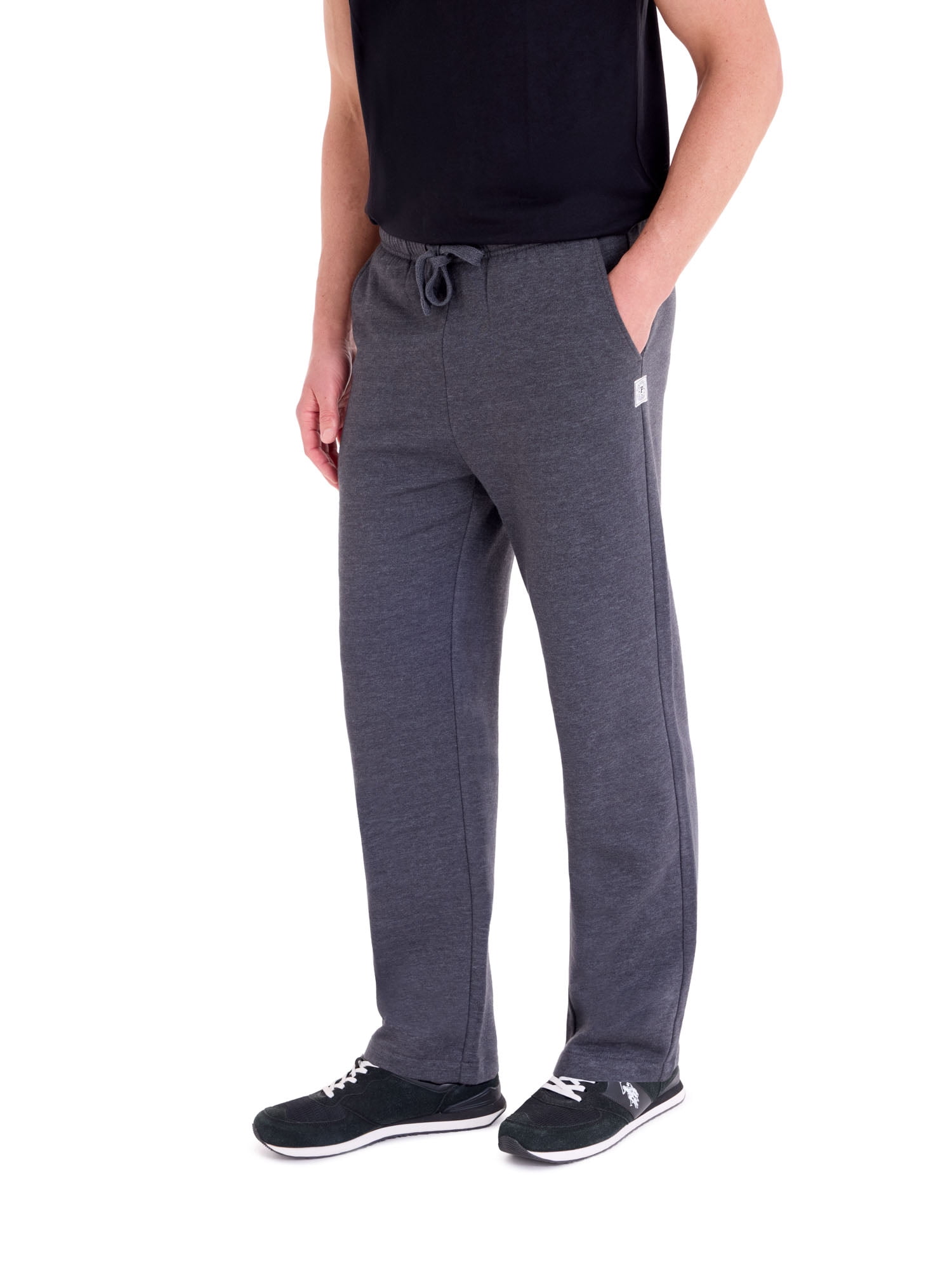 U.S. Polo Assn. Men's Everyday Open Bottom Fleece Jogger