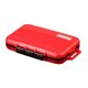 thumbnail image 2 of Estuche de almacenamiento para tarjetas SD 24 ranuras Portatarjetas de memoria a prueba de agua Caja de almacenamiento portátil de plástico CF TF, rojo kenally EL001147-02, 2 of 2
