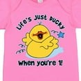 thumbnail image 4 of Inktastic Life's Ducky 1st Birthday Boys or Girls Baby Bodysuit, 4 of 5