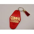 thumbnail image 5 of Personalized Keychain Retro Motel Keychain Gifts for Women Bridesmaid Keychain, 5 of 5