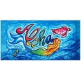 thumbnail image 2 of Island Impressions Cotton 30" X 60" Hawaii Mermaid Aloha Beach Towel, 1 Each, 2 of 2