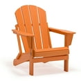 thumbnail image 2 of Westin Outdoor Braxton Folding Plastic Adirondack Chair (Set of 2), Orange, 2 of 16