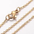 thumbnail image 2 of Collar minimalista de 5 piezas con cadenas de eslabones, joyería de moda con cierres de langosta para mujer y hombre, ideal como regalo de boda o cumpleaños. 450 mm (17,72 pulgadas), 1,5 mm., 2 of 2