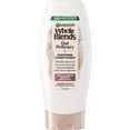 thumbnail image 2 of Garnier Whole Blends Gentle Repairing Conditioner with Oat Milk Rice Cream Extracts, Dry Hair, 12.5 fl oz, 2 of 10