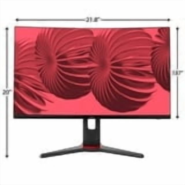 onn 24" FHD (1920 x 1080p) 240hz 1ms Gaming Monitor with HDMI and DP Cables, Black