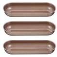thumbnail image 3 of 3Pcs Hot Dog Mold Long Bread Non-stick Toast Mold Oven Toast Baking Pan, 3 of 6