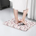thumbnail image 4 of Pink Christmas Tree Pattern Flannel Non Slip Door Rugs,Washable Door Mats Indoor,Decorative Door Mats,Dirt-Resistant and Absorbent Doormat for Entrance,Bedroom,Kitchen,Bathroom,31.5x17in(80x43cm), 4 of 4