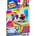 thumbnail image 3 of Marvel Stunt Squad Captain America vs. Red Skull Playset with Action Figures (1.5”), 3 of 4
