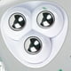 thumbnail image 4 of Bewildely Ruedas de polea duraderas con rodamientos de bolas, fáciles de mover, ahorran espacio, gran capacidad de carga Almacenamiento y organización del hogar color transparente, 4 of 6