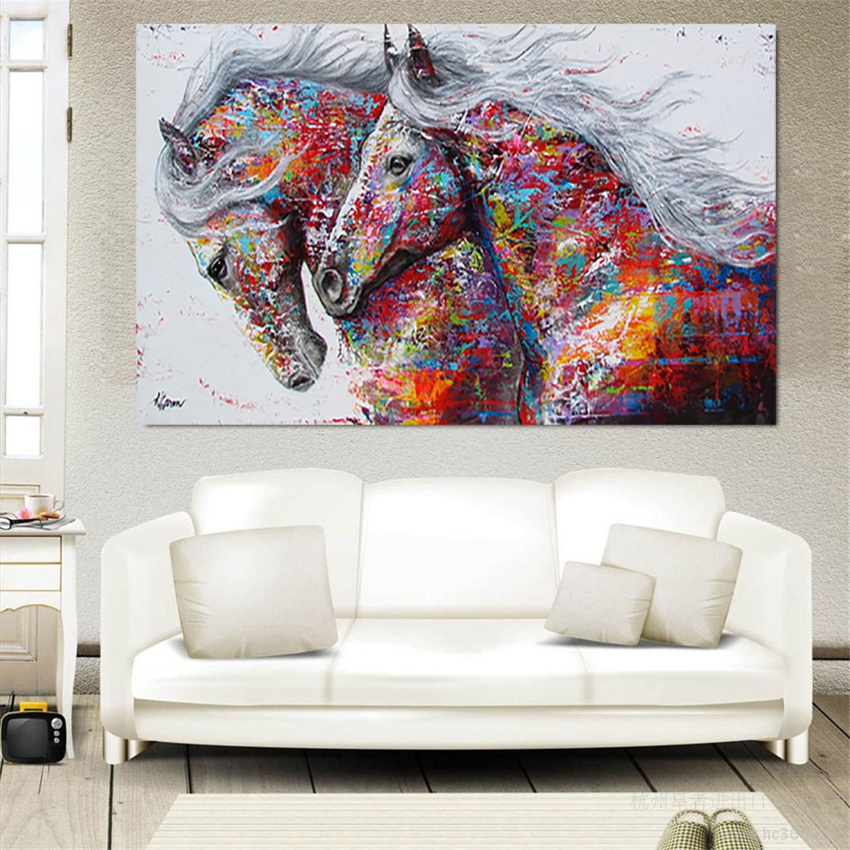 Posters Canvas Painting Horse Pictures, Living Room Canvas Art