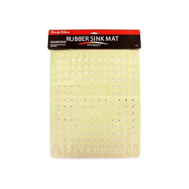 Bulk Buys Square Rubber Sink Mat Pack of 50