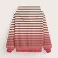 thumbnail image 5 of SERTG Kids Winter Top Gradient Glitter Casual Printed Hoodie Long Sleeves with Pockets Hoodie Top for Children 3-14 Years(Red,5-6 Years), 5 of 5