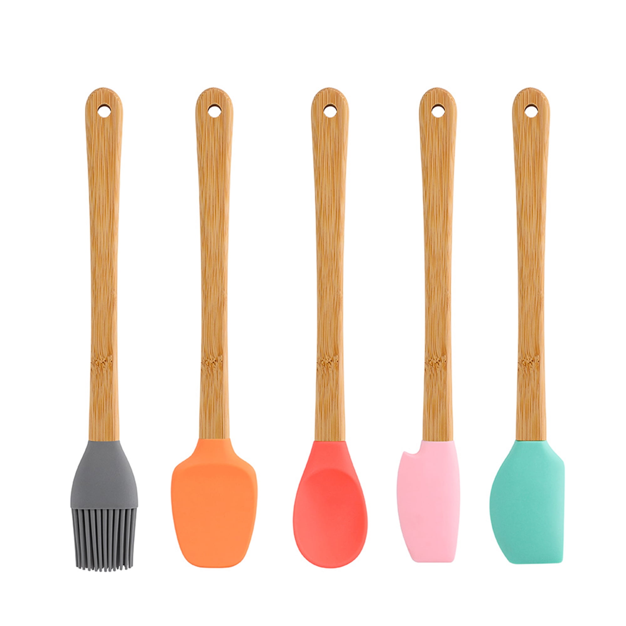 Large Size Silicone Spatula Butter Scraper Heat-Resistant Pastry Tool c. 