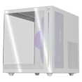 thumbnail image 2 of Gabinete XTREME PC GAMING Crystal Cube Mini Torre 3 Fan ARGB Blanco CXT955WT, 2 of 6