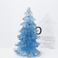 thumbnail image 5 of Tabletop Christmas Trees, Crystal Christmas Tree Pines Ornament Resin Crafts To Table Display And Gift Mini Christmas Trees, 5 of 6