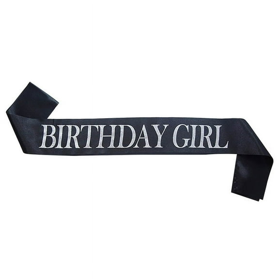 HEVIRGO Sash,Birthday Girl Letter Printed Sash Shoulder Strap Belt Party Decorative Favors
