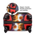 thumbnail image 3 of Anime Cartoon Dragon Ball Z (9) Travel Suitcase Protector Elastic Washable Protective Baggage Covers With Concealed Zipper For 18-21 Inch Suitcase - S, 3 of 5