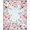 Pink Blue, Pattern 7, variant on ODIKA 4'x6' Pink Lattice Boho Center Scroll Trellis Border Damask Vintage Washable Area Rug None for Bedroom, Reading Nook, Pet Friendly & Non-Shedding