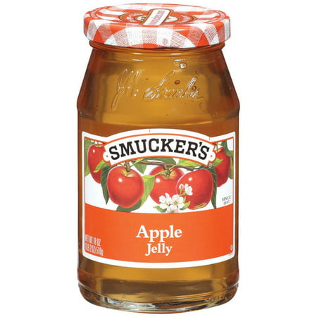 Smucker's, Apple Jelly, 18oz Glass Jar (Pack of