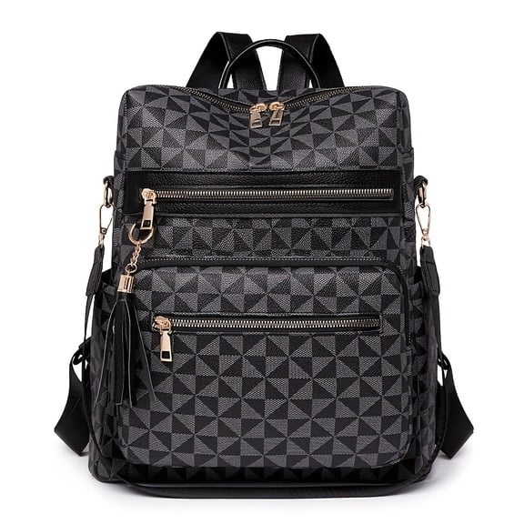 PRIYAL Casual And Easy Women's Backpack with Large Capacity, Perfect for Travel, Shopping, And Multifunctional Use with Multiple Compartments