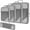 Grey, variant on COM1950s Packing Cubes for Suitcases, Packing Cubes for Travel, Packing Cubes Set of 5 Compression Suitcase Luggage Organizer Bags for Travel Accessories, Compression Packing Cubes