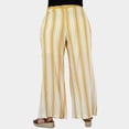 thumbnail image 3 of Pantalón Pierna Amplia Roman Fashion Modelo 7164 Amarillo Talla Extra 38, 3 of 6