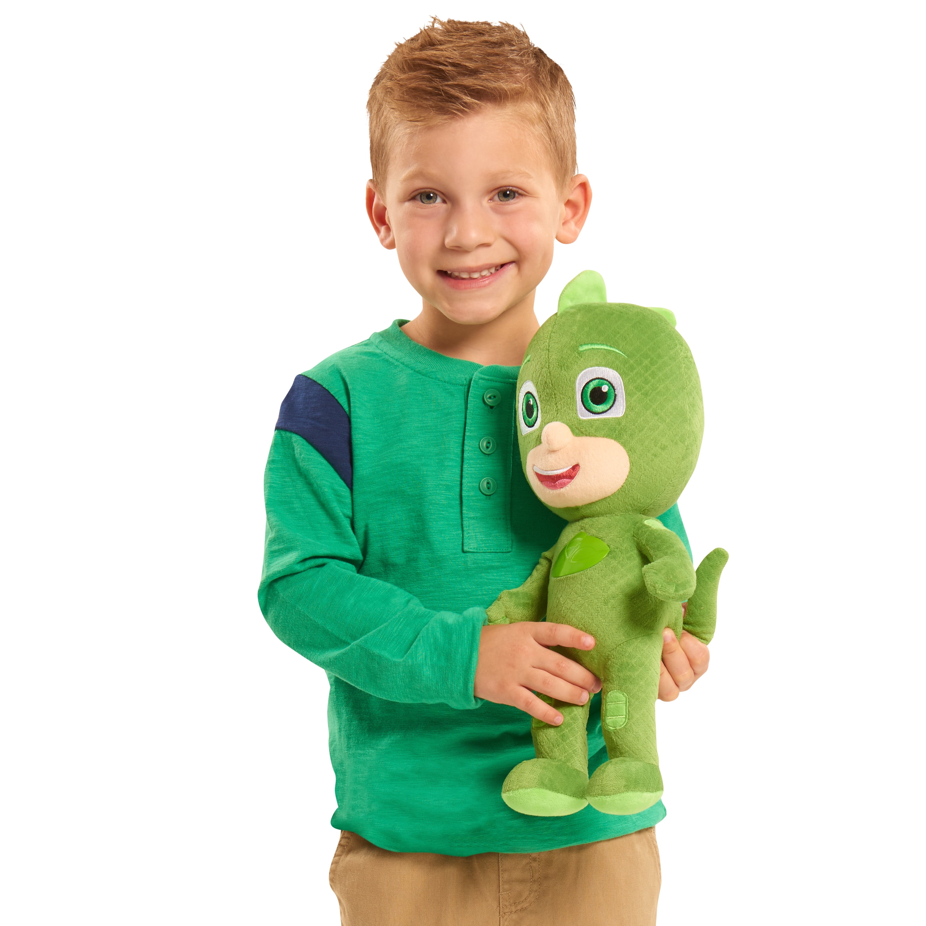 PJ Masks Sing Talk Gekko Plush Kids Toys for Ages 3 Up Gifts and Presents Walmart