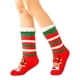 thumbnail image 1 of Matsuzay 1 par de calcetines de estilo navideño para invierno, bonitos y cómodos calcetines, calcetería a la moda, calzado cálido para el Suministros térmicos Rojo, 1 of 5