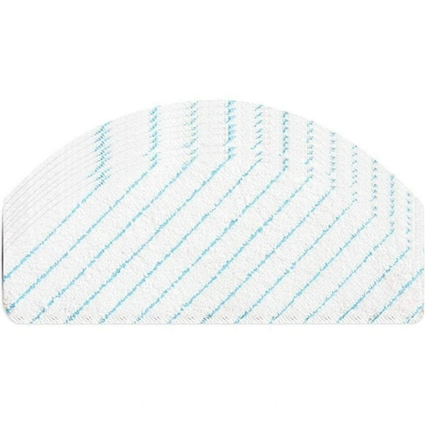 Paquete de 30 almohadillas desechables para fregona compatibles con Robot aspirador T8 AIVI N8 Pro+ (azul), paño de limpieza para fregona
