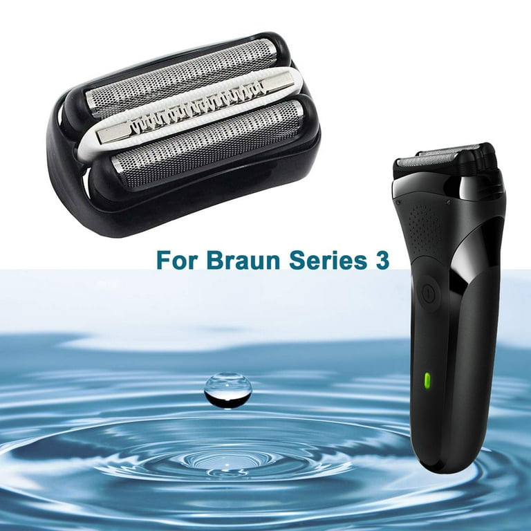 Moobody Replacement Shaver Head Compatible with Braun 3 Series 32B Foil &  Cutter Electric Shaver Razor Blade Head for Braun 301S 310S 320S 3040S  3080S