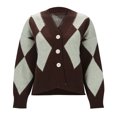 thumbnail image 5 of Cardigan pour Femmes Style Coréen Décontracté Col en V Tricoté Printemps Automne Style Léger Confortable Design Élégant, 5 of 5