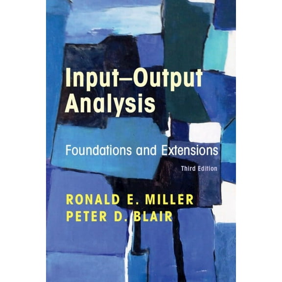 Input-Output Analysis, (Hardcover)