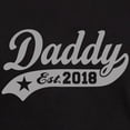thumbnail image 3 of CafePress - Daddy Est. 2018 Dark T Shirt - Men's Classic Graphic Cotton T-Shirt, 3 of 4