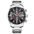 thumbnail image 1 of Curren Men Businiess Watch Fashion Classic Aleación Caja Acero inoxidable Banda Reloj de p Abanopi Mirar, 1 of 5