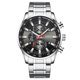thumbnail image 1 of Curren Men Businiess Watch Fashion Classic Aleación Caja Acero inoxidable Banda Reloj de p Abanopi Mirar, 1 of 5