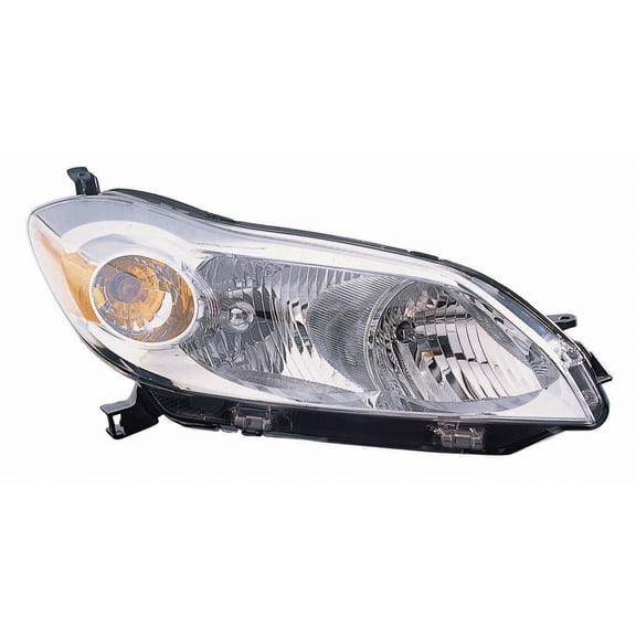 KAI New CAPA Certified Standard Replacement Passenger Side Headlight Assembly, Fits 2009-2013 Toyota Matrix