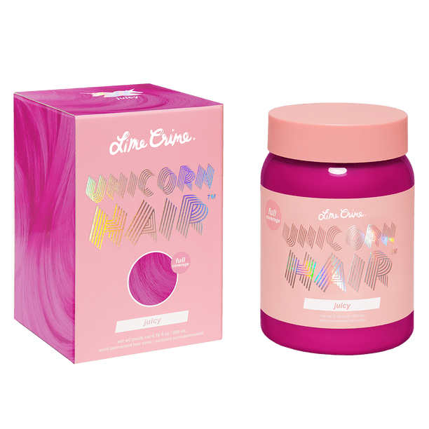 Lime Crime Unicorn Hair, Semi-Permanent Hair Color, Vegan, Full ...