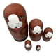 thumbnail image 3 of Conjunto de 5 muñecas rusas Matryoshka de madera pintadas a mano, regalo perfecto para cumpleaños, 3 of 9