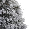 thumbnail image 4 of Northlight 4.5' Flocked Black Spruce Artificial Christmas Tree - Unlit, 4 of 5