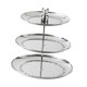 thumbnail image 4 of Soporte para cupcakes y postres, soporte para cupcakes, centro de mesa con toalla, plato de frutas moderno 3 niveles, 4 of 9