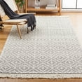 thumbnail image 2 of SAFAVIEH Marbella Chelsey Diamond Area Rug, Ivory/Black, 8' x 10', 2 of 10