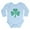 Sky Blue, variant on CafePress - Shamrock Of Shamrocks Long Sleeve Infant Bodysuit - Long Sleeve Cotton Baby Bodysuit