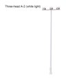 thumbnail image 4 of Bewildely Modelo de luces de corte, farolas en miniatura para exteriores, artesanías de tres cabezas, lámpara de señal LED ligera, juguetes de Artesanía 3 cabezas/luz blanca, 4 of 6