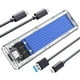 thumbnail image 1 of Carcasa SSD ORICO M.2 NVMe USB 3.2 Gen 2 (10 Gbps) Azul, 1 of 7