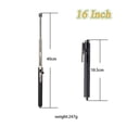 thumbnail image 3 of Runzkzy 16in Telescopic Trekking Poles – Outdoor Safety Camping Gear – Spring Loaded Trekking Poles, 3 of 12