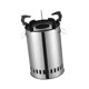 thumbnail image 5 of Horno de camping con soporte de acero inoxidable, compacto, para cocinar, quemador de leña 19cmx33cm, 5 of 9